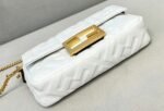 Top Quality Knockoff Fendi Small Baguette Bag In White FF - Image 2
