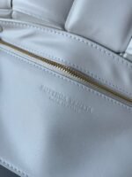 Top Quality Replica Bottega Veneta Padded Cassette Bag In White - Image 6