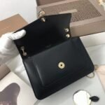 Replica Bvlgari Serpenti Forever Medium Shoulder Bag Black Calfskin - Image 8