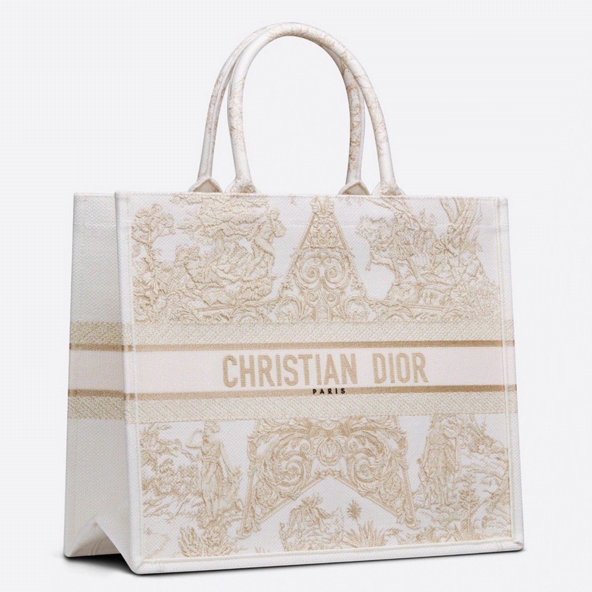 DEC446D5-80DA-E004-E38C-F9D985704943.jpg Dior Large Book Tote Bag Replica in Dior Around the World Stella Embroidery - Image 1