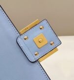 Top Quality Replica Fendi Baguette Chain Midi Bag In Blue - Image 3