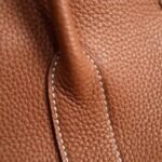 Brown Knockoff Hermes Garden Party 36cm Practical Canvas Tote - Image 7