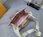 Louis Vuitton LV By The Pool Monogram Tiles Canvas Onthego PM Tote In Coral - Image 8