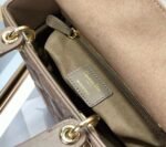 Dior Small Lady Dior My ABCDior Bag Fake in Warm Taupe - Image 6