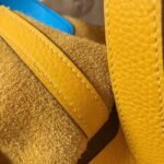 Yellow bicolor luxury copy Hermes Picotin Lock 18cm handbag - Image 6