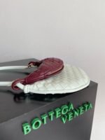 Replica Bottega Veneta Gemelli Small Bag Glacier/Barolo - Image 7