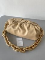 Knockoff Bottega Veneta The Chain Pouch Bag Porridge - Image 3
