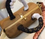 Louis Vuitton Econyl Regenerated Nylon Speedy Bandouliere 30 Handbag In Beige - Image 5