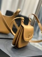 CHARLIE MEDIUM SHOULDER BAG IN SMOOTH LEATHER - Image 7