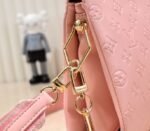 Louis Vuitton Coussin PM Bag In Light Pink With Jacquard Strap - Image 7