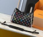 LV X TM Multicolored CarryAll BB In Black - Image 2