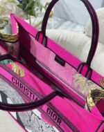 Dior Large Book Tote Bag Imitation in Toile de Jouy Zoom Pop Embroidery - Image 6