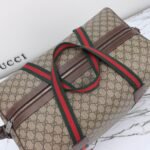 Gucci Medium duffle bag with Web - Image 5