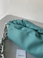 Faux Bottega Veneta The Chain Pouch Bag Lake Green - Image 6