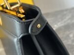 Top Quality Replica Fendi Peekaboo ISeeU Petite Bag In Black Nappa Leather - Image 9