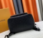 Louis Vuitton Taurillon Leather Montsouris Backpack In Black - Image 5