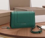 Replica Bvlgari Serpenti Forever Small Cross-body Bag Green Calfskin - Image 6