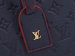Louis Vuitton Monogram Empreinte Boite Chapeau Souple MM Bag In Navy Blue - Image 9