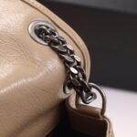 Fake Saint Laurent Niki Medium Chain Bag Beige - Image 8