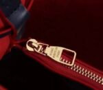 Louis Vuitton Monogram Empreinte NeoNoe MM Bag In Marine Rouge - Image 6