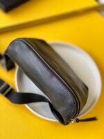 Luxury Handbag 03 Classic Monogram Belt Bag in Grain Embossed Leather - Image 8