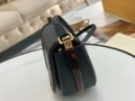 Top Quality Replica Fendi Moonlight Saddle Bag In Black Calfskin - Image 6