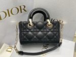 Dior Lady D-Joy Micro Bag Replica in Black Cannage Lambskin - Image 4