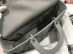 Dior Lady Dior Large Bag Fake in Grey - Image 4
