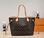 Louis Vuitton Monogram Canvas Neverfull MM Tote In Peony Pink - Image 3