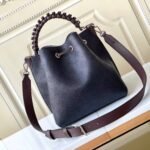 Louis Vuitton Muria Bucket Bag Black