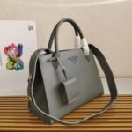 Grey Prada Monochrome Medium Bag Replica - Image 8