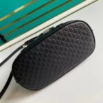 GUCCI Micro GG Leather Mini Dome Crossbody Bag - Image 6