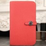 Rose lipstick copy Hermes Dogon combine wallet