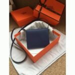 Sapphire replica Hermes Clic wallet with strap - Image 3