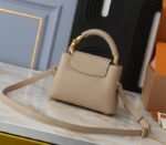 Louis Vuitton Capucines Mini Capucines Handbag In Galet Gray - Image 2