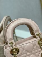 Dior Lady Dior Mini Bag Replica in Powder - Image 8