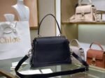 Top Quality Knockoff Chloe Small Tess Day Bag In Black Grained Leather - Image 7
