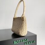 Fake Bottega Veneta Clicker Small Bag Porridge - Image 9