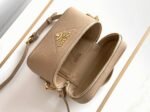 Prada Mini Vanity Bag Fake in Sand Beige - Image 5
