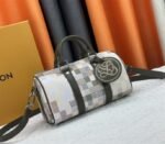 Louis Vuitton Damoflage Canvas Keepall Bandouliere 25 In Khaki - Image 2