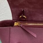 Celine Belt Nano Bag Fake in Bordeaux - Image 10