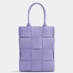 Replica Bottega Veneta Cassette Mini Tote Bag Lilas