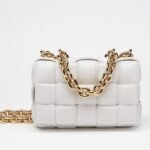 Top Quality Knockoff Bottega Veneta Chain Cassette Bag In White