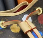 Louis Vuitton X YK Monogram Canvas Noe Bag - Image 8