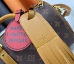 Louis Vuitton Monogram Dust Canvas Keepall Bandouliere 25 City Bag In Aged Natural - Image 9