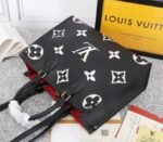 Louis Vuitton Monogram Empreinte OnTheGo MM Tote In Black - Image 7