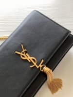 Fake Saint Laurent Kate Small Chain Bag Black - Image 7