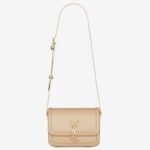 Replica Saint Laurent Small Solferino Bag Beige Calfskin