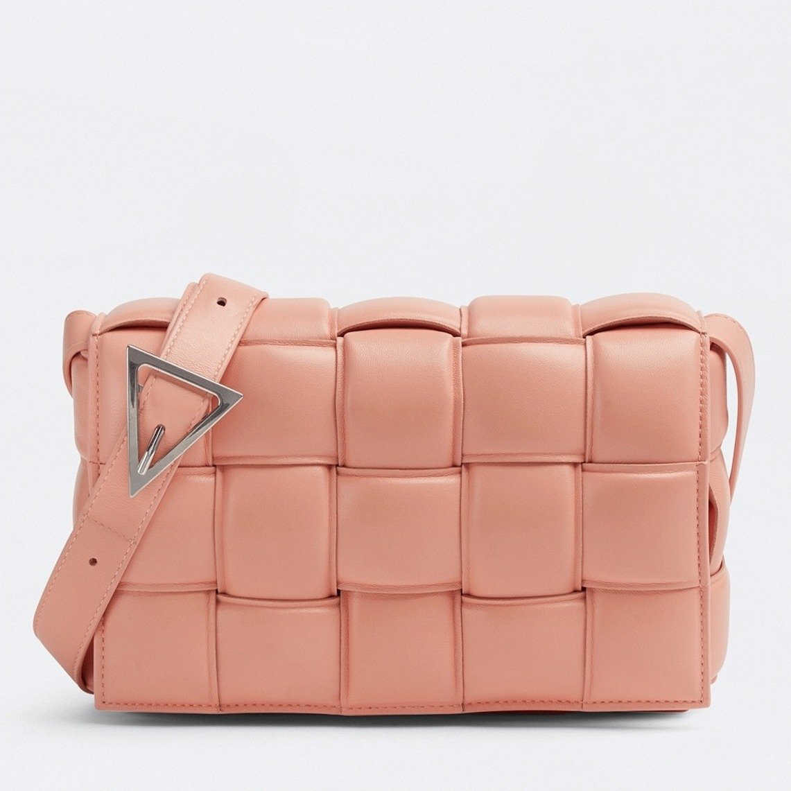 E80C6B80-8551-3CED-2EFF-2F4084BF0822.jpg Top Quality Fake Bottega Veneta Padded Cassette Bag In Peachy - Image 1