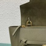 Celine Belt Nano Bag Fake in Army Green - Image 2